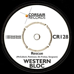 sleeve artwork for the single Rescue from Western Bloc